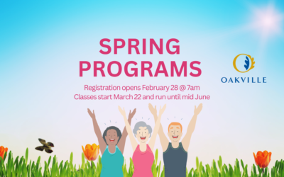Town of Oakville Seniors Programs Spring 2024